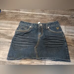 💙 **Justice Blue Jean Skirt (Size 10)** 💙